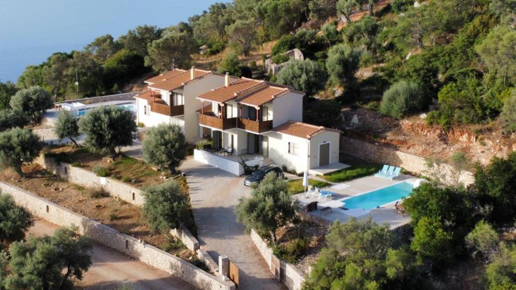 Kotseris Luxury Villas, Jiovanni Villa & Angelina Villa Syvota Exterior foto
