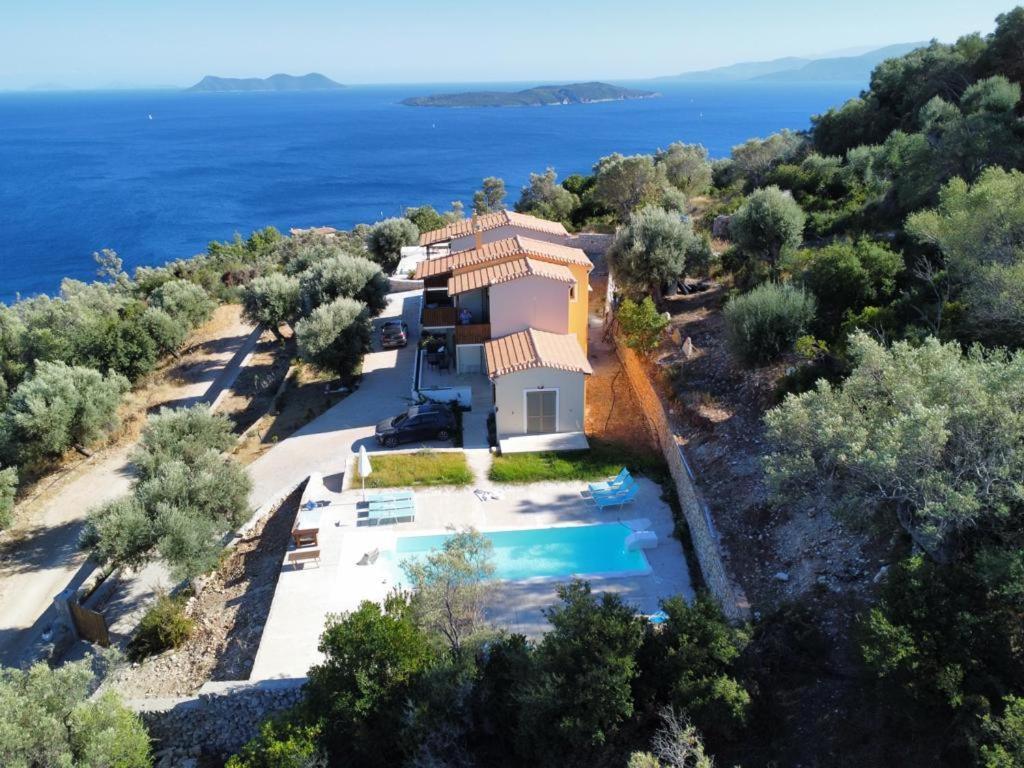 Kotseris Luxury Villas, Jiovanni Villa & Angelina Villa Syvota Exterior foto